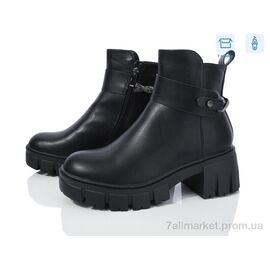 Фотография Ботинки женские стильные Весна/осень M26-1 (8 пар р.36-41) "Love-L&M-ZDW" недорого оптом от прямого поставщика