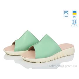 Шльопанці жіночі полегшені Літо MV139 фісташка (6 пар р.36-40) "A.Dama" недорого оптом від прямого постачальника