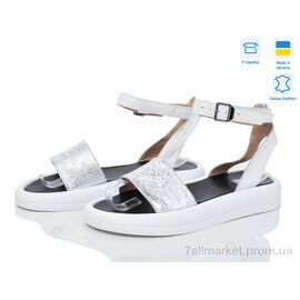 Босоніжки жіночі літні Літо MV134-1 срібний (6 пар р.36-40) "A.Dama" недорого оптом від прямого постачальника