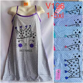 Фотография Ночнушка женская V196 mix р.46-56 "SHELLY" недорого оптом от прямого поставщика