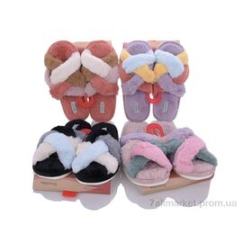 Фотография Тапки женские для дома Весна/осень UD81 mix (12 пар р.36-41) "Alex" недорого оптом от прямого поставщика