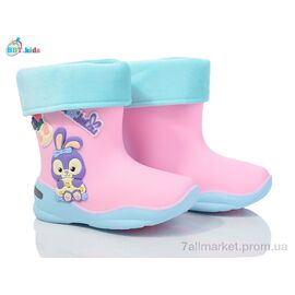 Гумове взуття дитяча Весна/осінь M281-2 (10 пар р.26-30) "BBT" недорого оптом від прямого постачальника