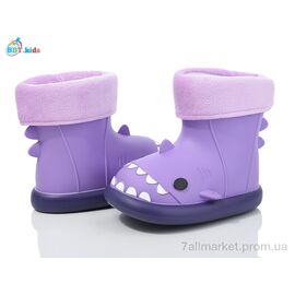 Гумове взуття дитяча Весна/осінь M293-7 (10 пар р.26-30) "BBT" недорого оптом від прямого постачальника