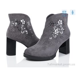 Черевики жіночі стильні Весна/осінь Y635-6 (6 пар р.36-41) "Rama" недорого оптом від прямого постачальника