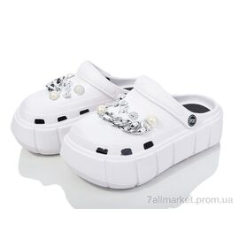 Фотография Кроксы женские летние Лето M001-4 (10 пар р.36-41) "Shev-Shoes" недорого оптом от прямого поставщика