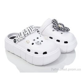 Фотография Кроксы женские летние Лето M001-5 (10 пар р.36-41) "Shev-Shoes" недорого оптом от прямого поставщика