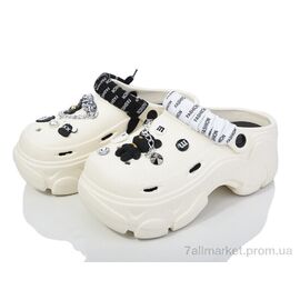 Фотография Кроксы женские летние Лето M001-8 (10 пар р.36-41) "Shev-Shoes" недорого оптом от прямого поставщика