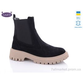 Черевики жіночі стильні Весна/осінь 361 чз беж байка (6 пар р.36-40) "Garti" недорого оптом від прямого постачальника
