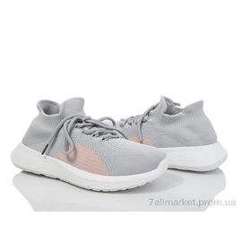 Кросівки жіночі модні Літо 176-41 grey (8 пар р.36-40) "Violeta" недорого оптом від прямого постачальника