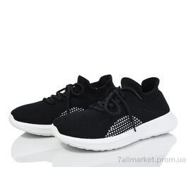 Кросівки жіночі модні Літо 176-41 black (8 пар р.36-40) "Violeta" недорого оптом від прямого постачальника