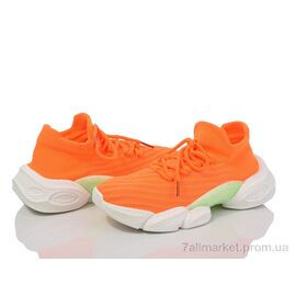 Кросівки жіночі модні Літо 182-44 orange (8 пар р.36-40) "Violeta" недорого оптом від прямого постачальника