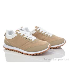 Кросівки жіночі модні Весна/осінь 182-48 khaki (8 пар р.36-41) "Violeta" недорого оптом від прямого постачальника