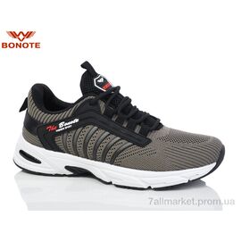 Кросівки чоловічі модні Весна/осінь A9077-7 (8 пар р.41-46) "Bonote" недорого оптом від прямого постачальника