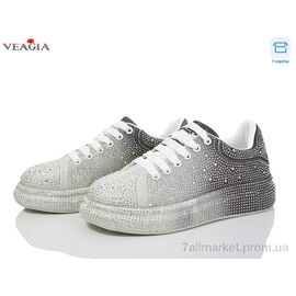 Фотография Кроссовки женские модные Весна/осень FD16-1 (6 пар р.37-42) "Veagia-ADA" недорого оптом от прямого поставщика
