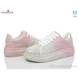 Фотография Кроссовки женские модные Весна/осень FD16-2 (6 пар р.37-42) "Veagia-ADA" недорого оптом от прямого поставщика