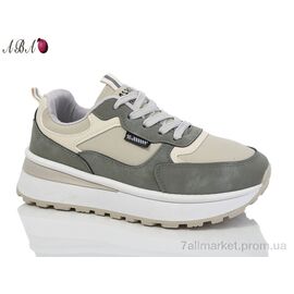 Кросівки жіночі модні Весна/осінь 047-3 (8 пар р.36-41) "Aba" недорого оптом від прямого постачальника