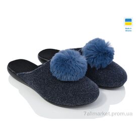 Фотография Тапки женские для дома Весна/осень 108-22 (6 пар р.36-41) "Inblue" недорого оптом от прямого поставщика