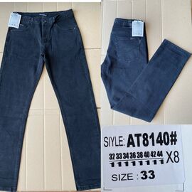 Джинси чоловічі 8140 navy р.32-44 "God Baron" недорого оптом від прямого постачальника