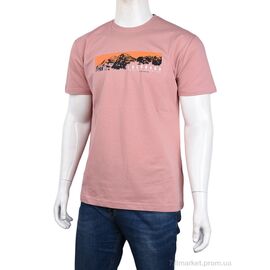 Фотография Футболка мужская Лето 3707-82-3 pink (4 шт. р.сетка M-2XL) "Мир" недорого оптом от прямого поставщика