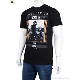 Фотография Футболка мужская Лето 3707-0095-1 black (4 шт. р.сетка M-2XL) "BIG" недорого оптом от прямого поставщика