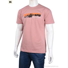 Фотография Футболка мужская Лето 3707-82-3 pink (4 шт. р.сетка M-2XL) "BIG" недорого оптом от прямого поставщика