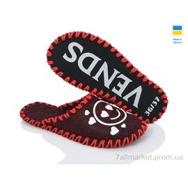 Фотография Тапки женские для дома Весна/осень 251W бордо (9 пар р.36-41) "Active" недорого оптом от прямого поставщика