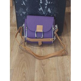 Жіноча сумка MS10 purple р.21*20 "Best Bags" недорого оптом від прямого постачальника