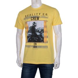 Фотография Футболка мужская 3707-0095-3 р.M-2XL "BIG clothes" недорого оптом от прямого поставщика