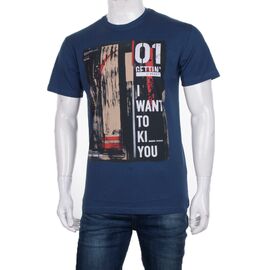 Футболка чоловіча 3707-110-3 р.M-2XL "BIG clothes" недорого оптом від прямого постачальника