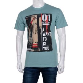 Футболка чоловіча 3707-110-5 р.M-2XL "BIG clothes" недорого оптом від прямого постачальника