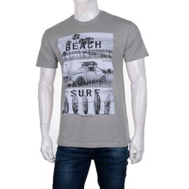 Фотография Футболка мужская 3707-0078-2 р.M-2XL "BIG clothes" недорого оптом от прямого поставщика