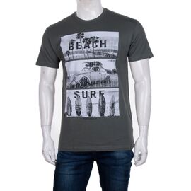 Фотография Футболка мужская 3707-0078-3 р.M-2XL "BIG clothes" недорого оптом от прямого поставщика