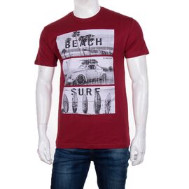 Фотография Футболка мужская 3707-0078-4 р.M-2XL "BIG clothes" недорого оптом от прямого поставщика