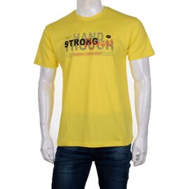 Фотография Футболка мужская 3707-063-2 р.M-2XL "BIG clothes" недорого оптом от прямого поставщика