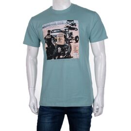 Фотография Футболка мужская 3707-100-3 р.M-2XL "BIG clothes" недорого оптом от прямого поставщика