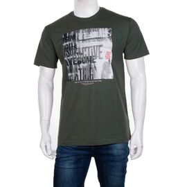 Фотография Футболка мужская 3707-109-1 р.M-2XL "BIG clothes" недорого оптом от прямого поставщика