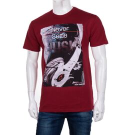 Фотография Футболка мужская 3707-115-1 р.M-2XL "BIG clothes" недорого оптом от прямого поставщика