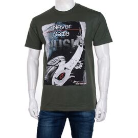 Фотография Футболка мужская 3707-115-2 р.M-2XL "BIG clothes" недорого оптом от прямого поставщика