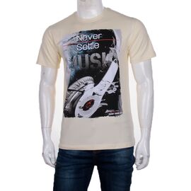 Фотография Футболка мужская 3707-115-4 р.M-2XL "BIG clothes" недорого оптом от прямого поставщика