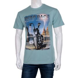 Фотография Футболка мужская 3707-116-4 р.M-2XL "BIG clothes" недорого оптом от прямого поставщика