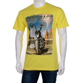 Фотография Футболка мужская 3707-116-7 р.M-2XL "BIG clothes" недорого оптом от прямого поставщика