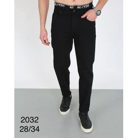 Джинси чоловічі 2032 black р.29-36 "God Baron" недорого оптом від прямого постачальника