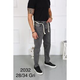 Джинси чоловічі 2032 grey р.28-34 "God Baron" недорого оптом від прямого постачальника