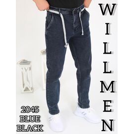 Джинси чоловічі 2045 navy р.28-34 "God Baron" недорого оптом від прямого постачальника