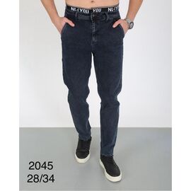 Джинси чоловічі 2045-1 navy р.28-34 "God Baron" недорого оптом від прямого постачальника