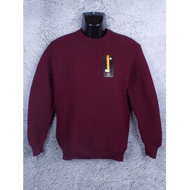 Фотография Свитер мужской 717 wine р.M-XL "STREET" недорого оптом от прямого поставщика