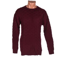Светр чоловічий 715 wine р.M-XL "STREET" недорого оптом від прямого постачальника