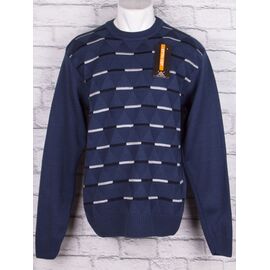 Светр чоловічий 665 blue р.L-2XL "STREET" недорого оптом від прямого постачальника