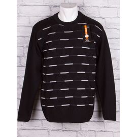 Светр чоловічий 665 black р.L-2XL "STREET" недорого оптом від прямого постачальника