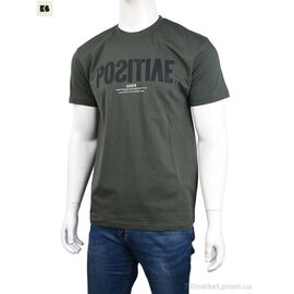 Фотография Футболка мужская Лето 3707-056-1 green (4 шт. р.сетка M-2XL) "BIG" недорого оптом от прямого поставщика